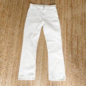 Current/Elliot White High Waist Sz 24